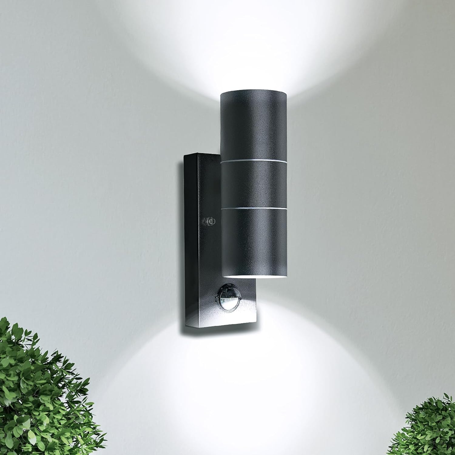 Lámpara exterior LED con sensor