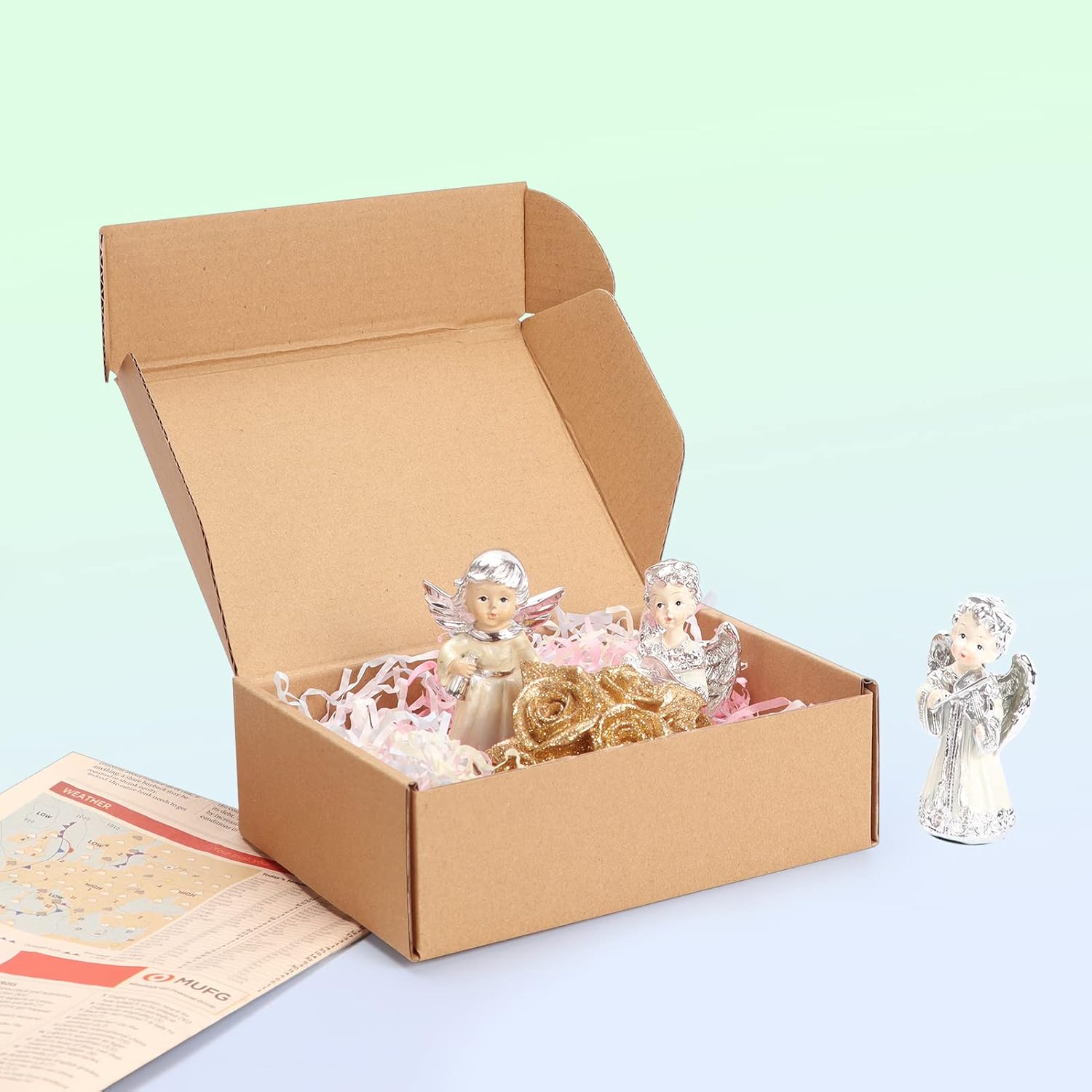Cajas de Cartón 25 Pack Marrón