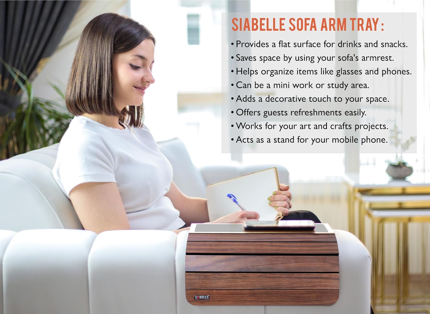 Bandeja Sofá Flexible SIABELLE®