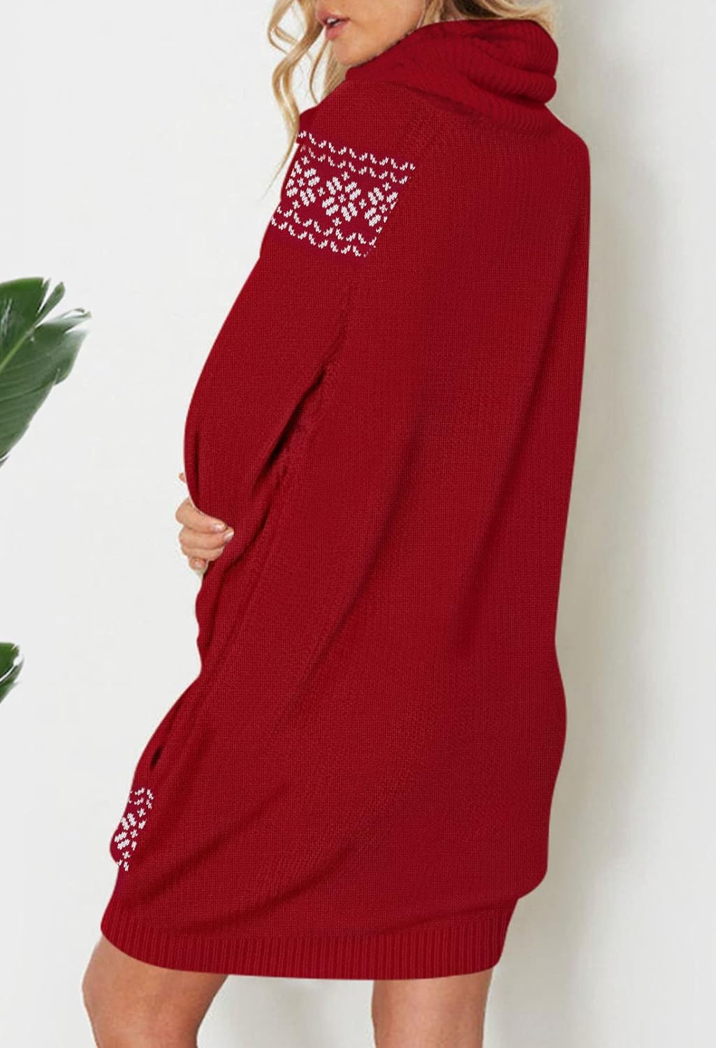 Vestido de Suéter Navideño, Talla S