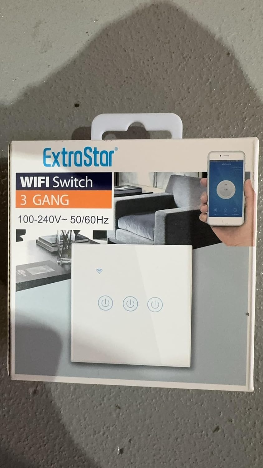 Interruptor Táctil Wi-Fi 2 Vías