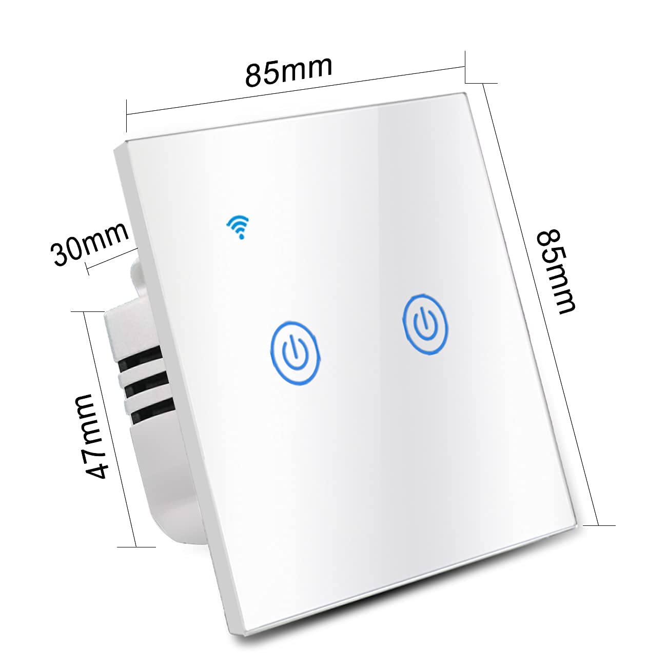 Interruptor Táctil Wi-Fi 2 Vías