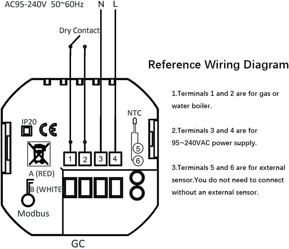 Termostato WiFi Inteligente 005