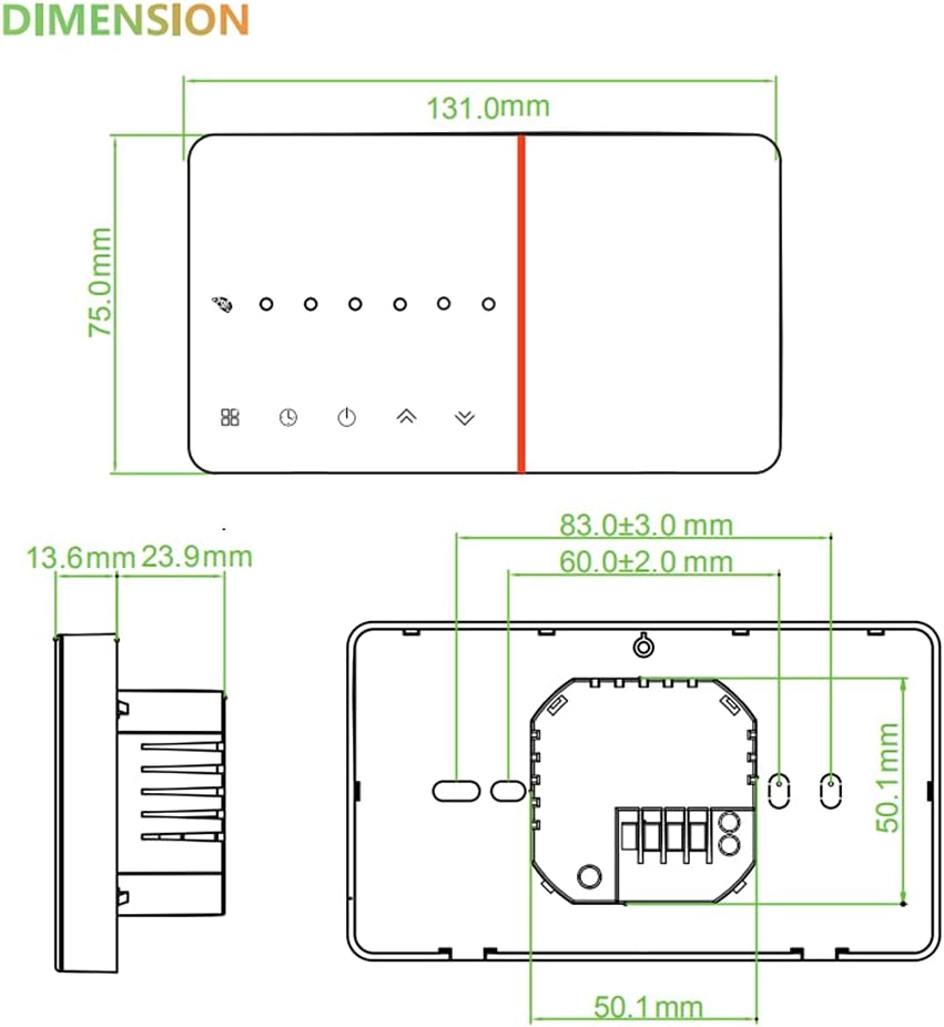 Termostato WiFi Inteligente 005
