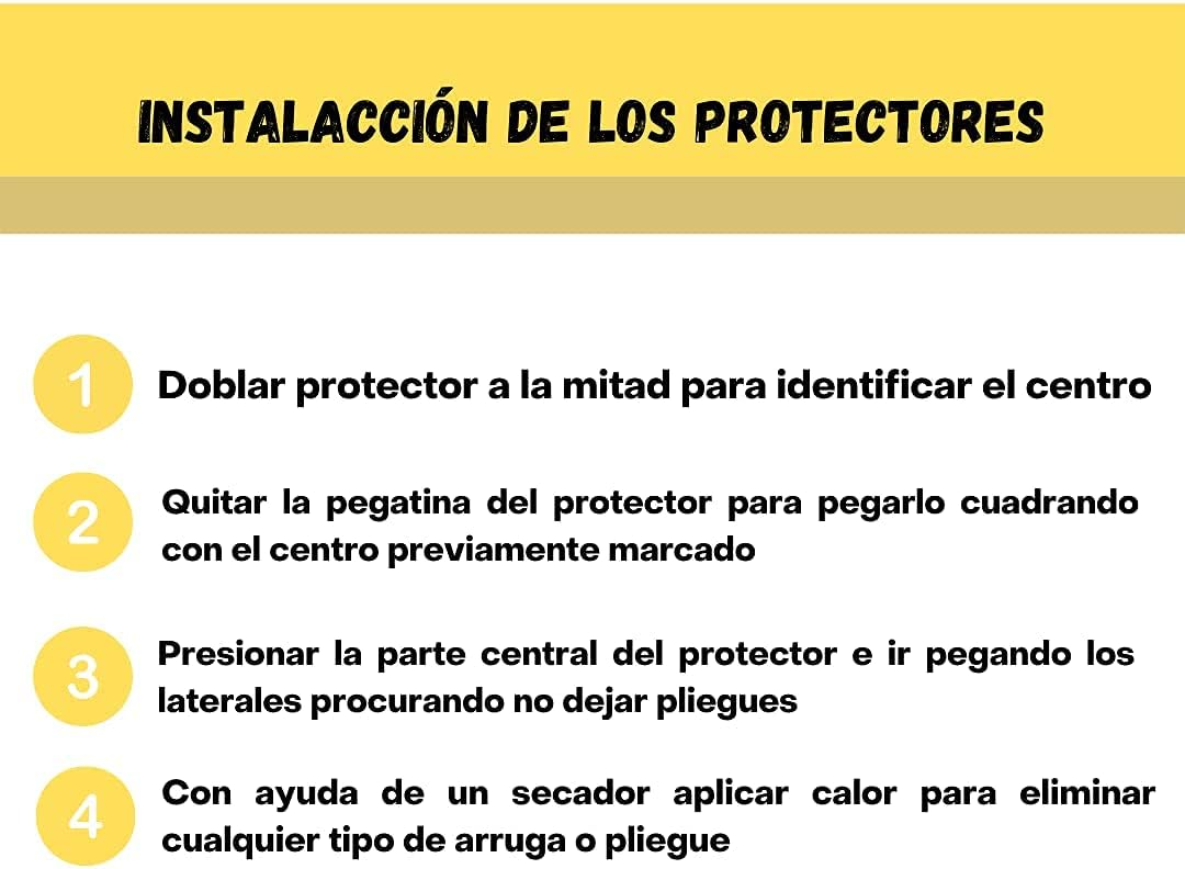 Protector Pala Padel Transparente