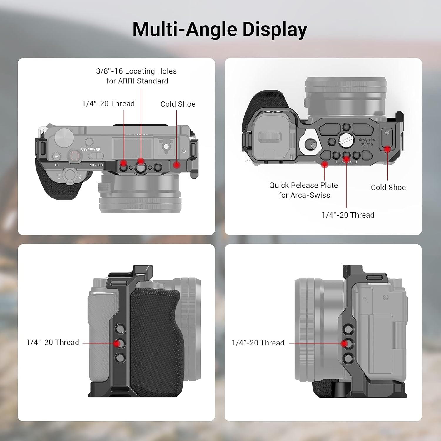 Jaula SMALLRIG ZV-E10 3538B