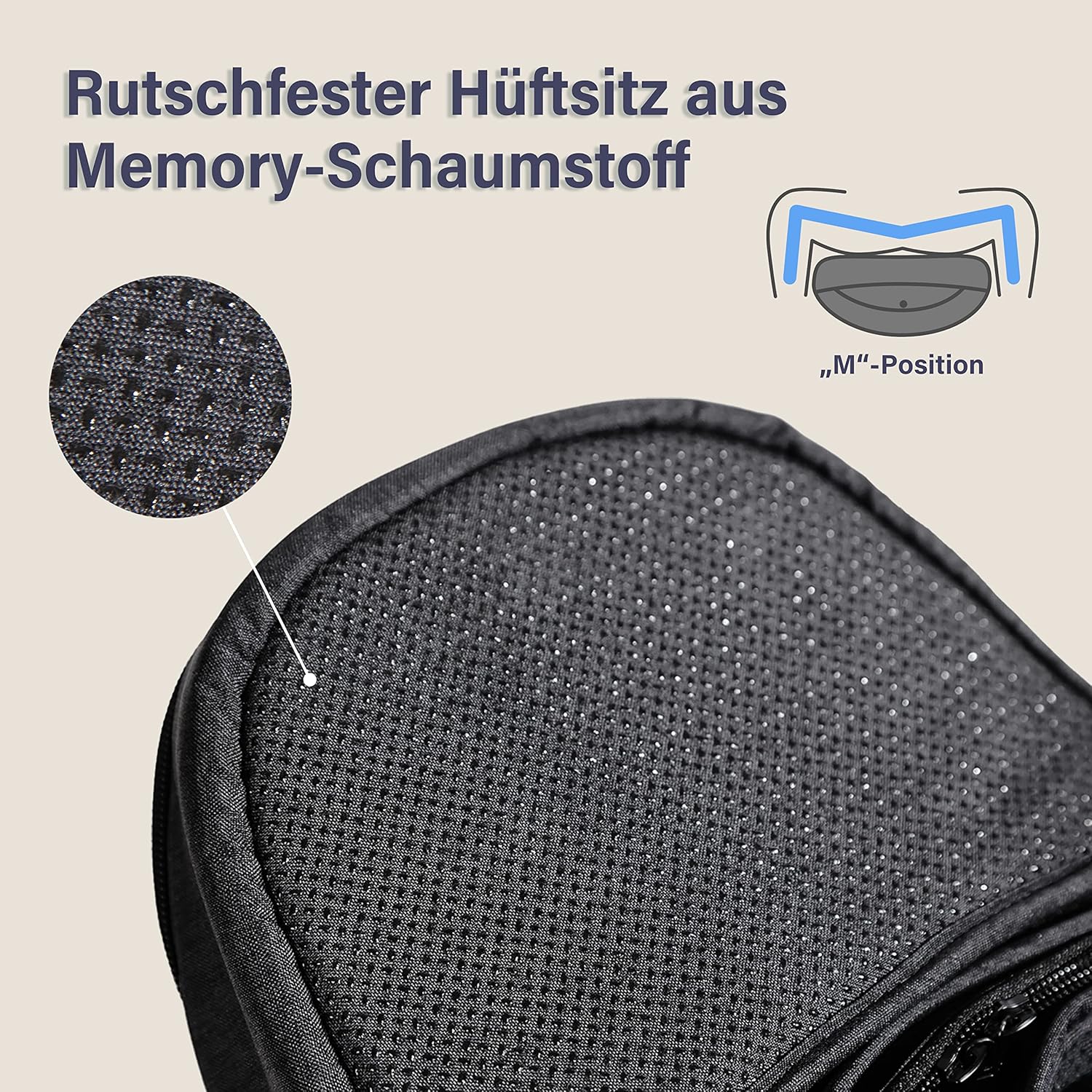 Portabebé Ergonómico Negro