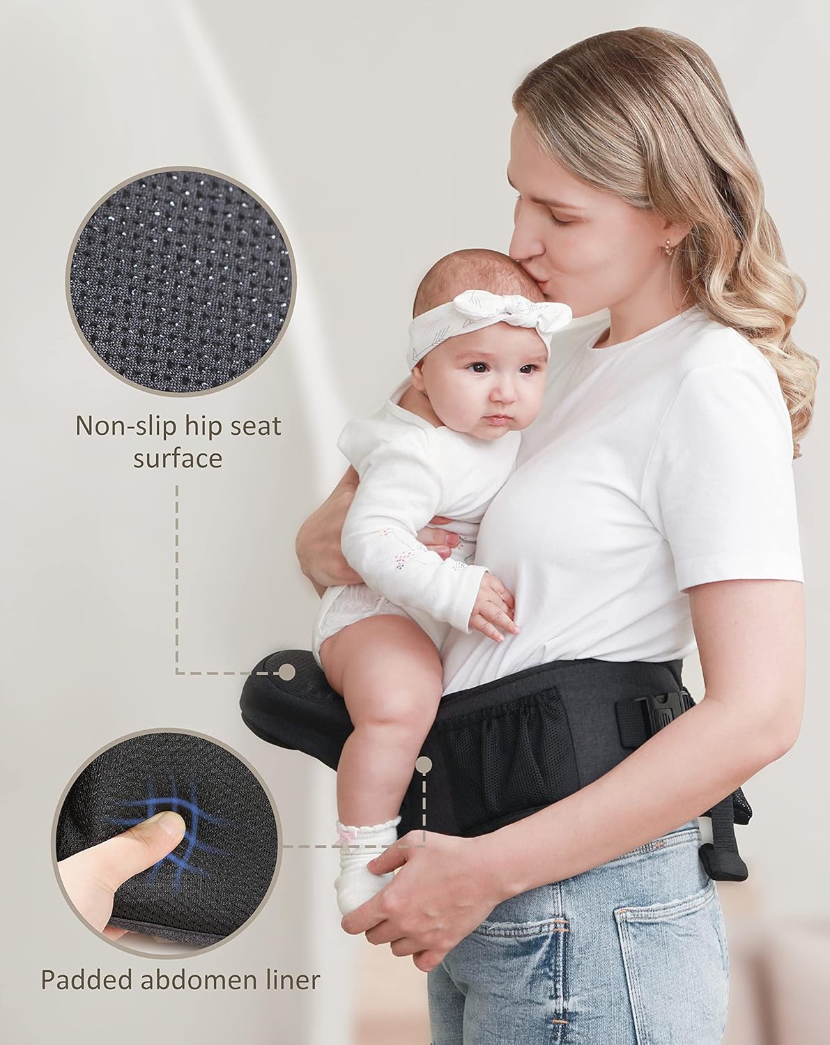 Portabebé Ergonómico Negro