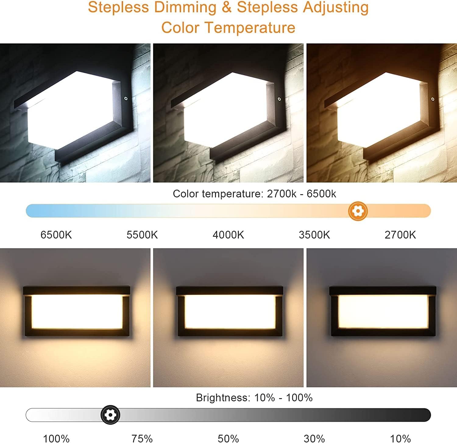 Aplique LED Exterior Inteligente