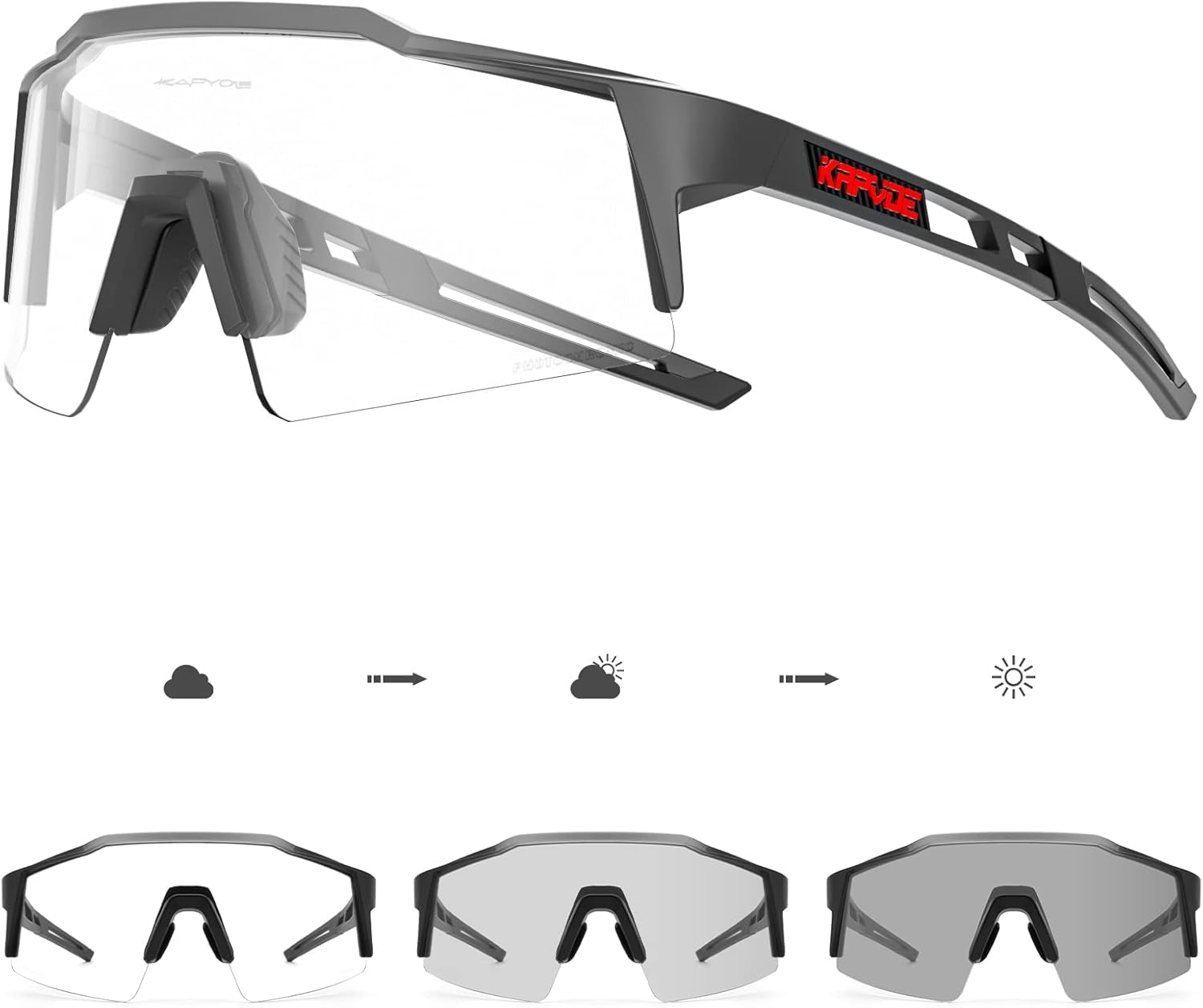 Gafas de Ciclismo Fotocromáticas