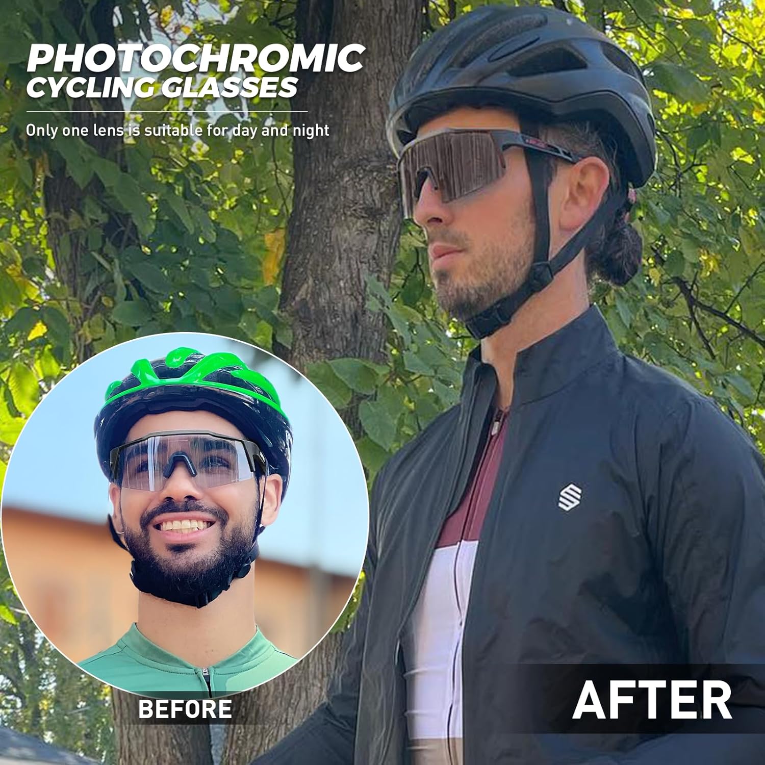 Gafas de Ciclismo Fotocromáticas