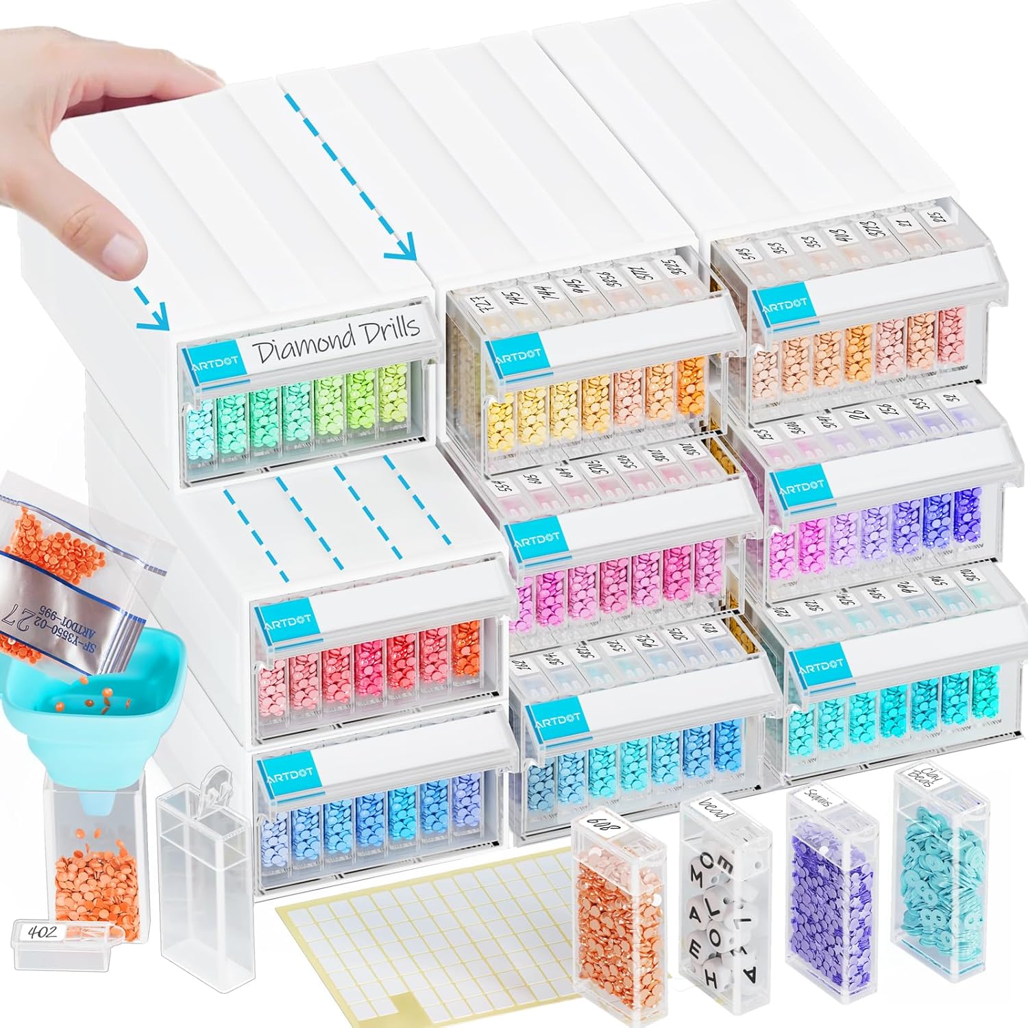 Organizador ARTDOT para Diamantes