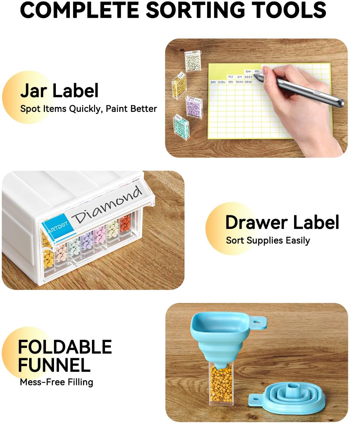 Organizador ARTDOT para Diamantes