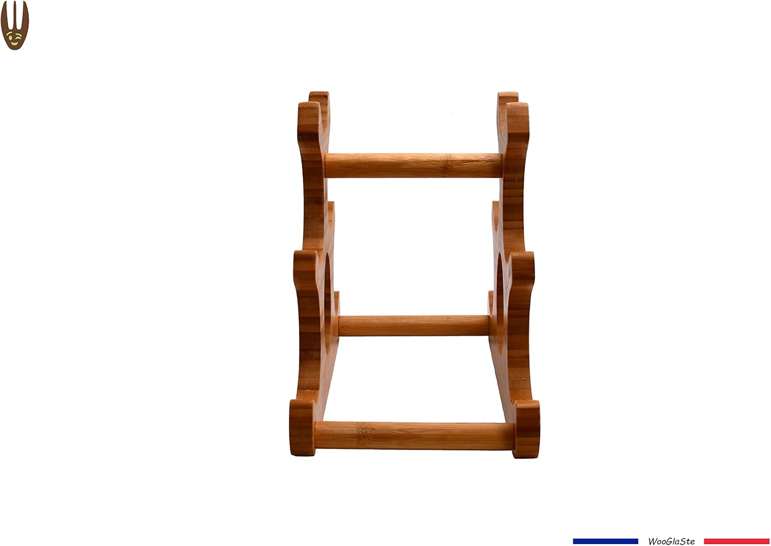 Soporte de Vino en Bambú