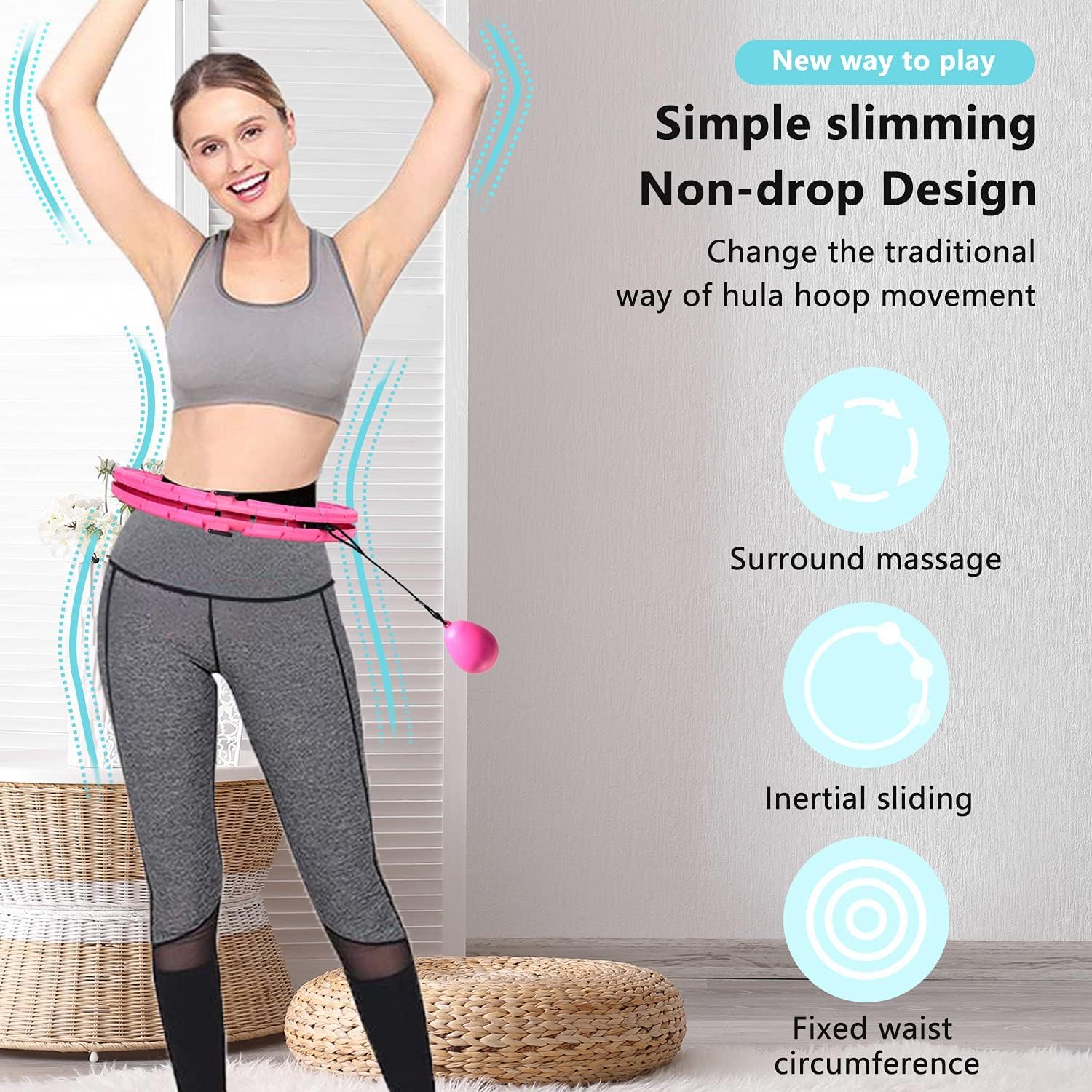 Aro Hula Hoop Fitness Ajustable