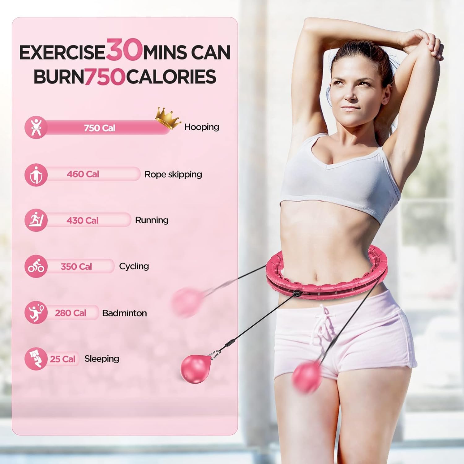 Aro Hula Hoop Fitness Ajustable