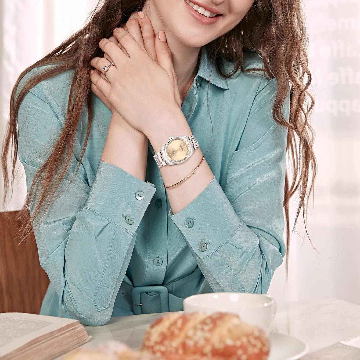 Reloj BUREI Mujer Acero 36mm