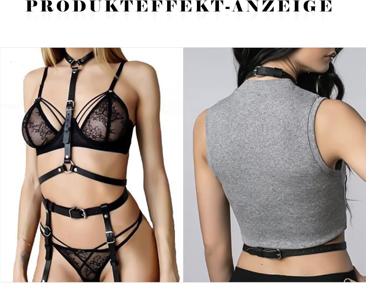 Lencería Punk Gótica BDSMYEE