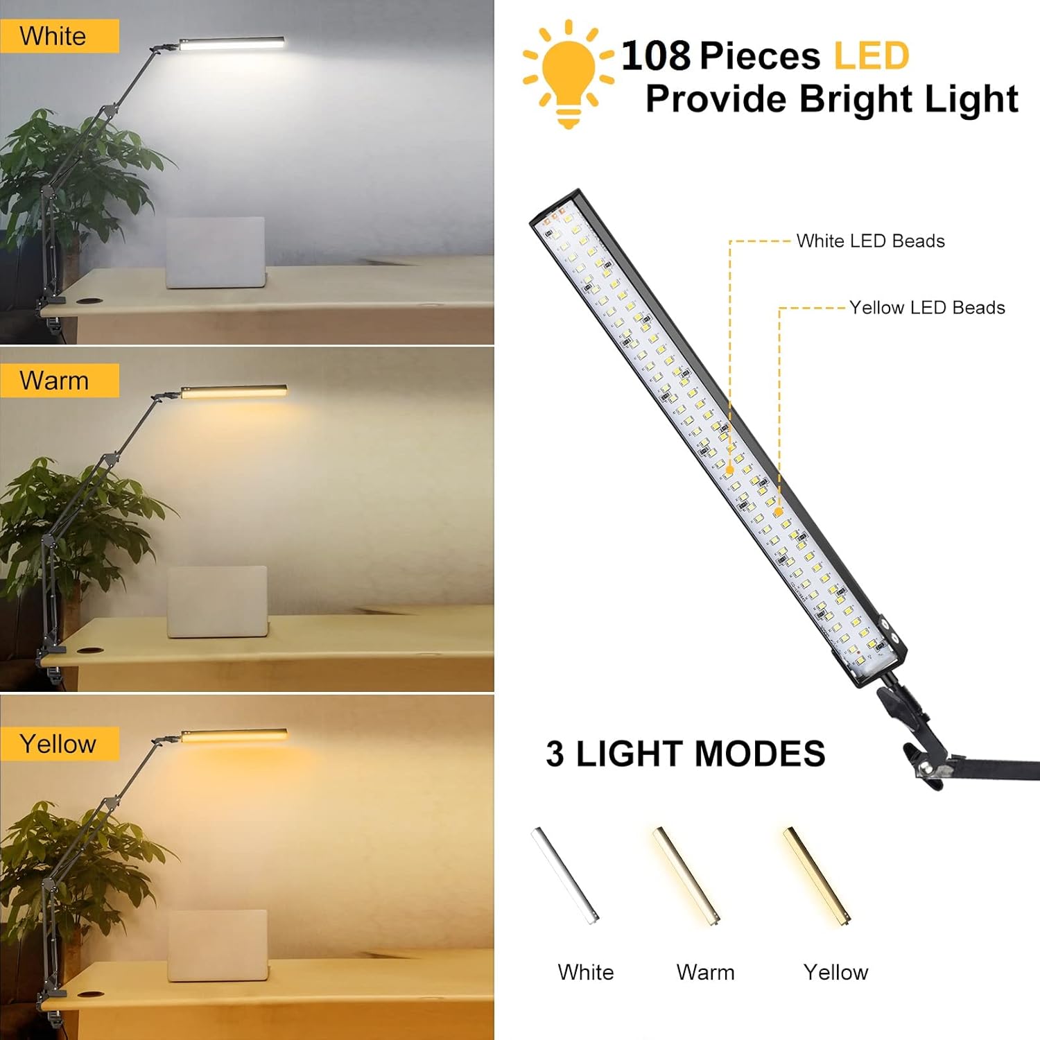 Lámpara Flexo LED Ajustable