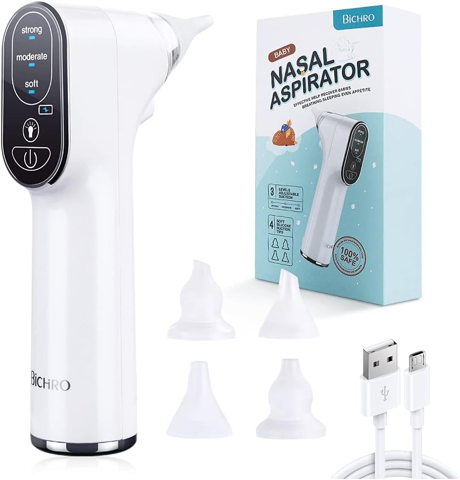 Aspirador Nasal Eléctrico Bebés
