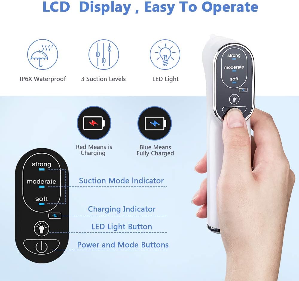 Aspirador Nasal Bebe Eléctrico
