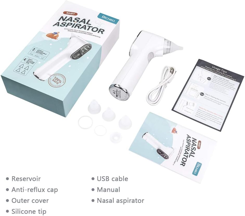 Aspirador Nasal Bebe Eléctrico
