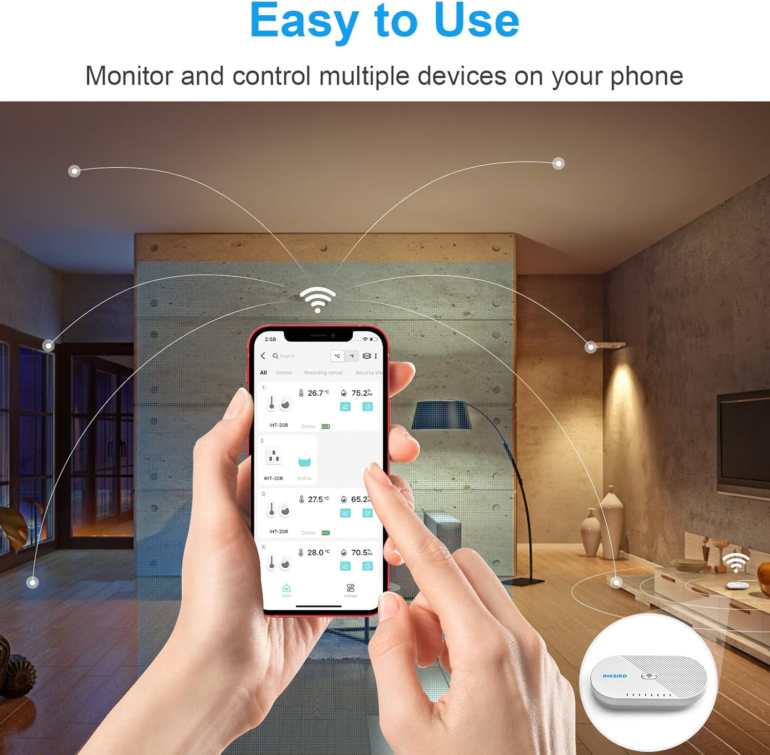 Termostato Wi-Fi Inkbird