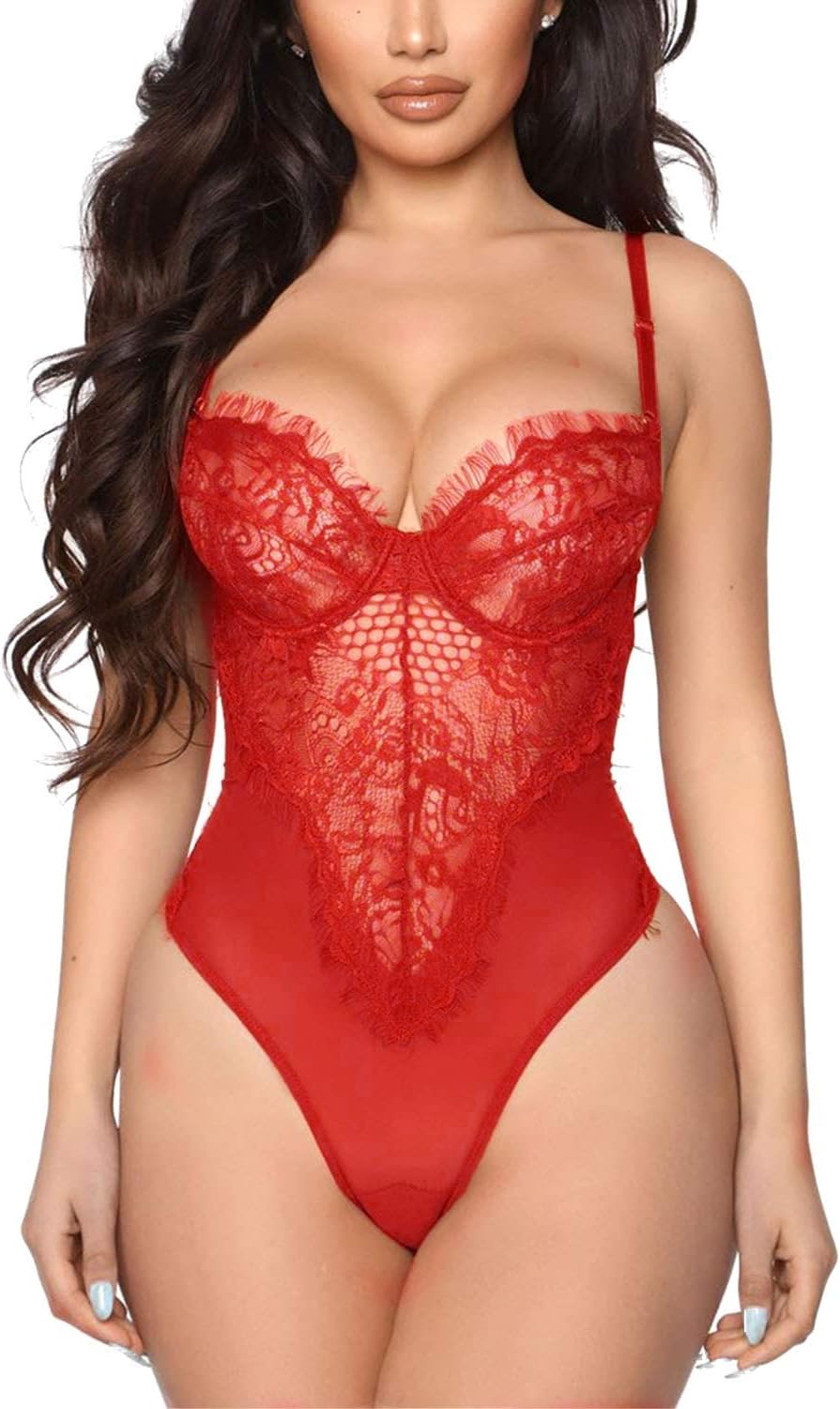 Babydoll Encaje con Liguero