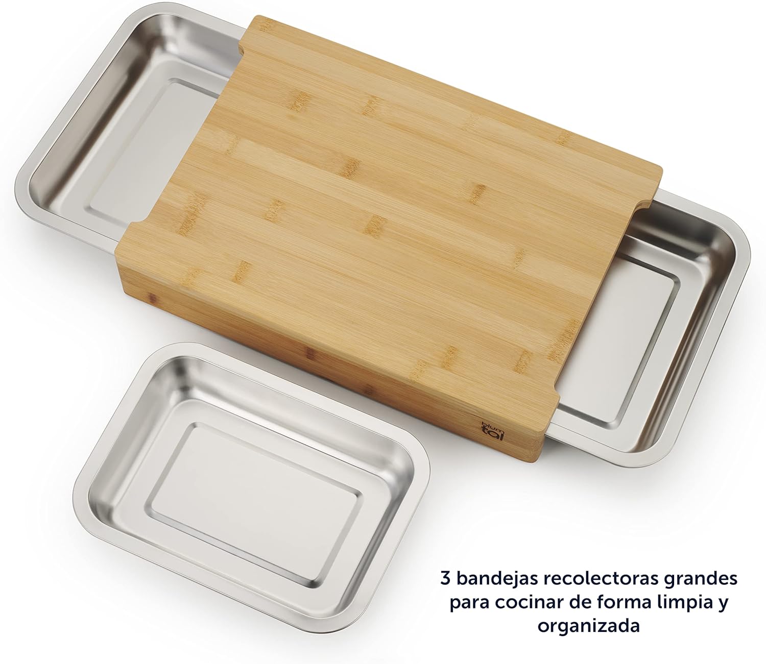 Tabla Cocina Bambú Antideslizante