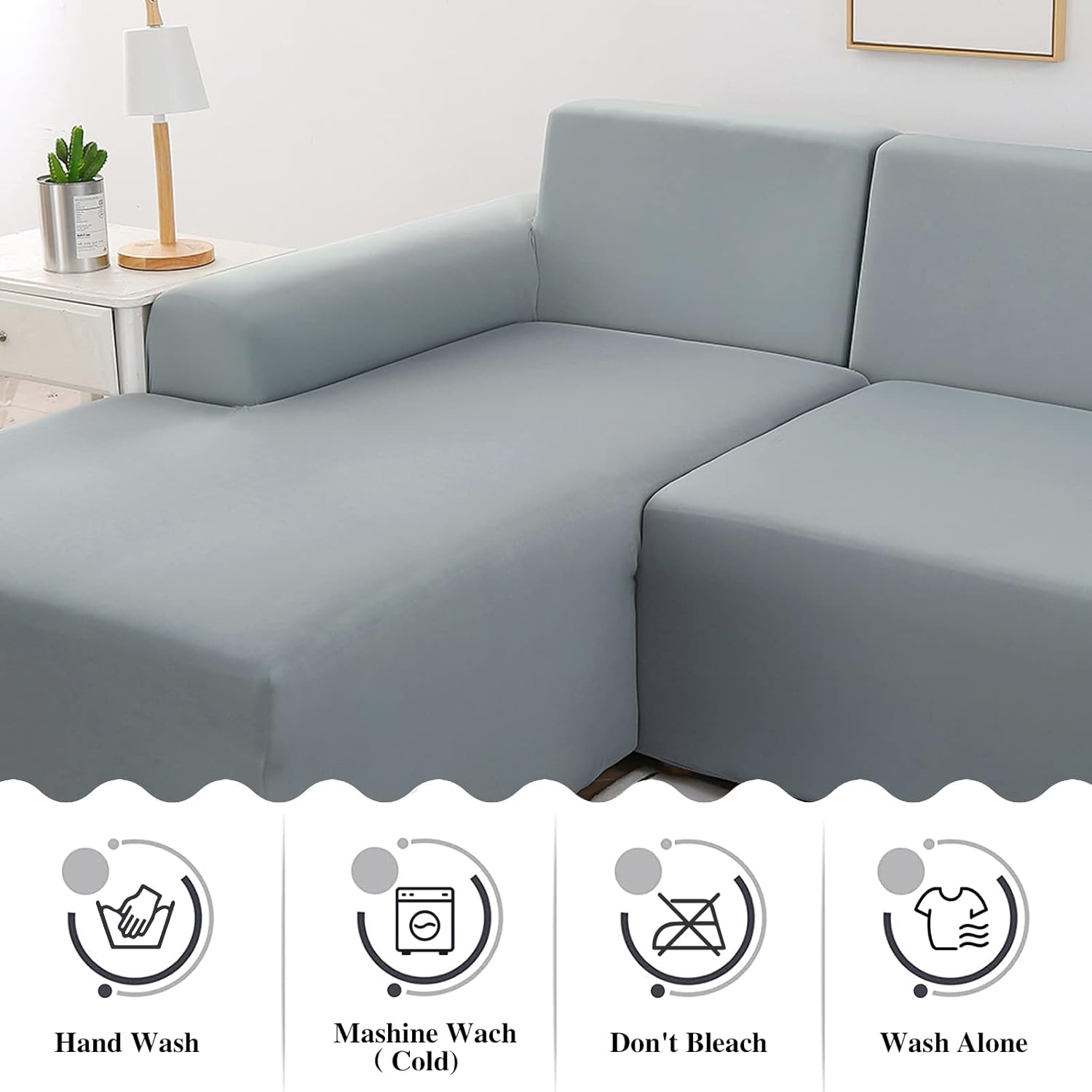 Fundas Elásticas Sofa Chaise Longue