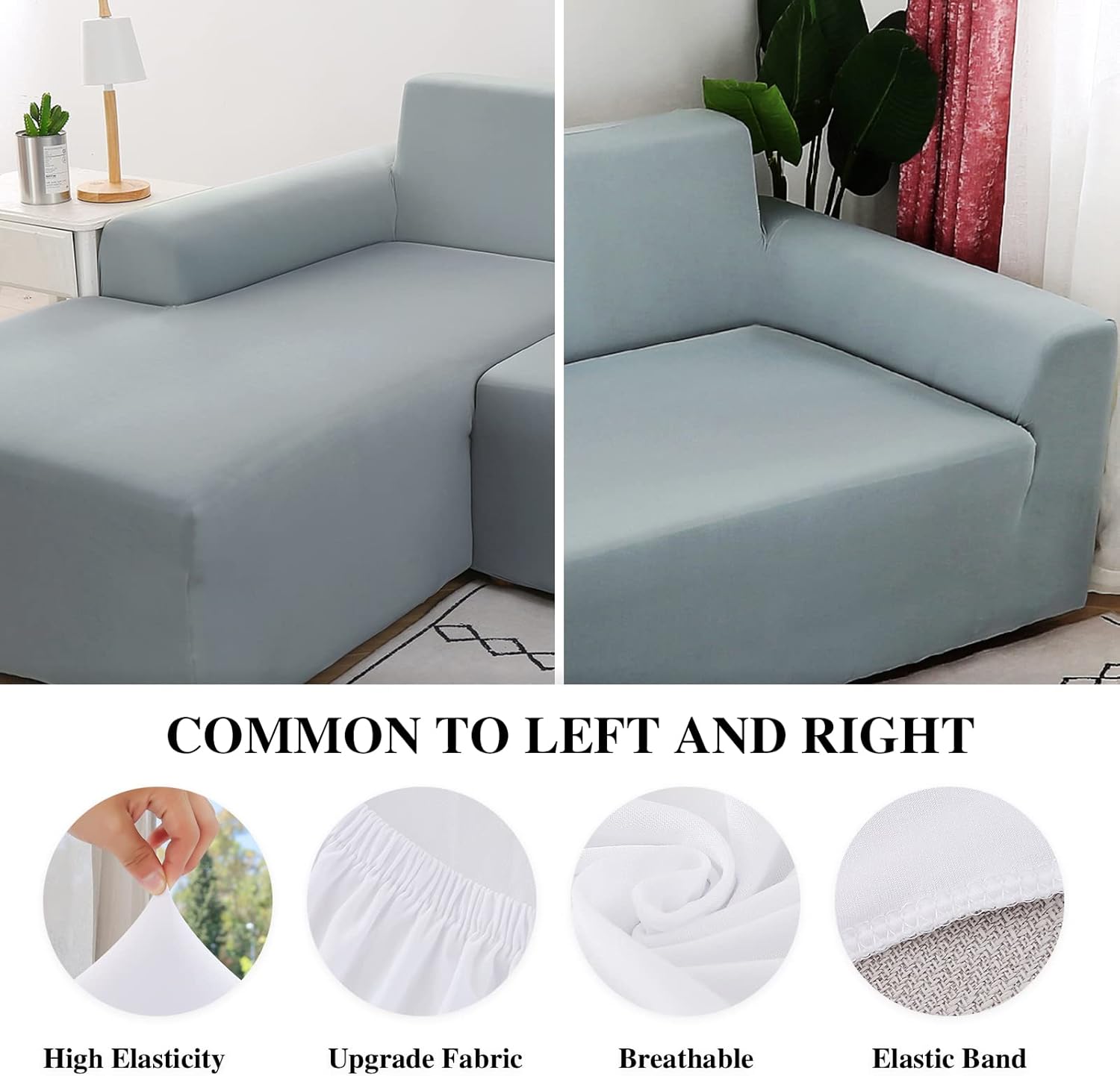 Fundas Elásticas Sofa Chaise Longue