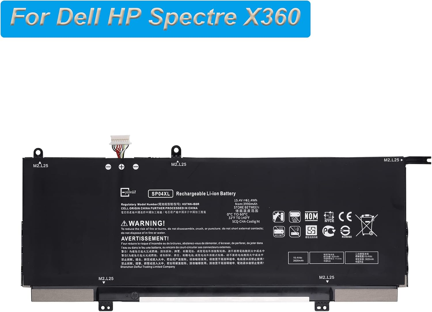 Batería para HP Spectre X360 13-AP000