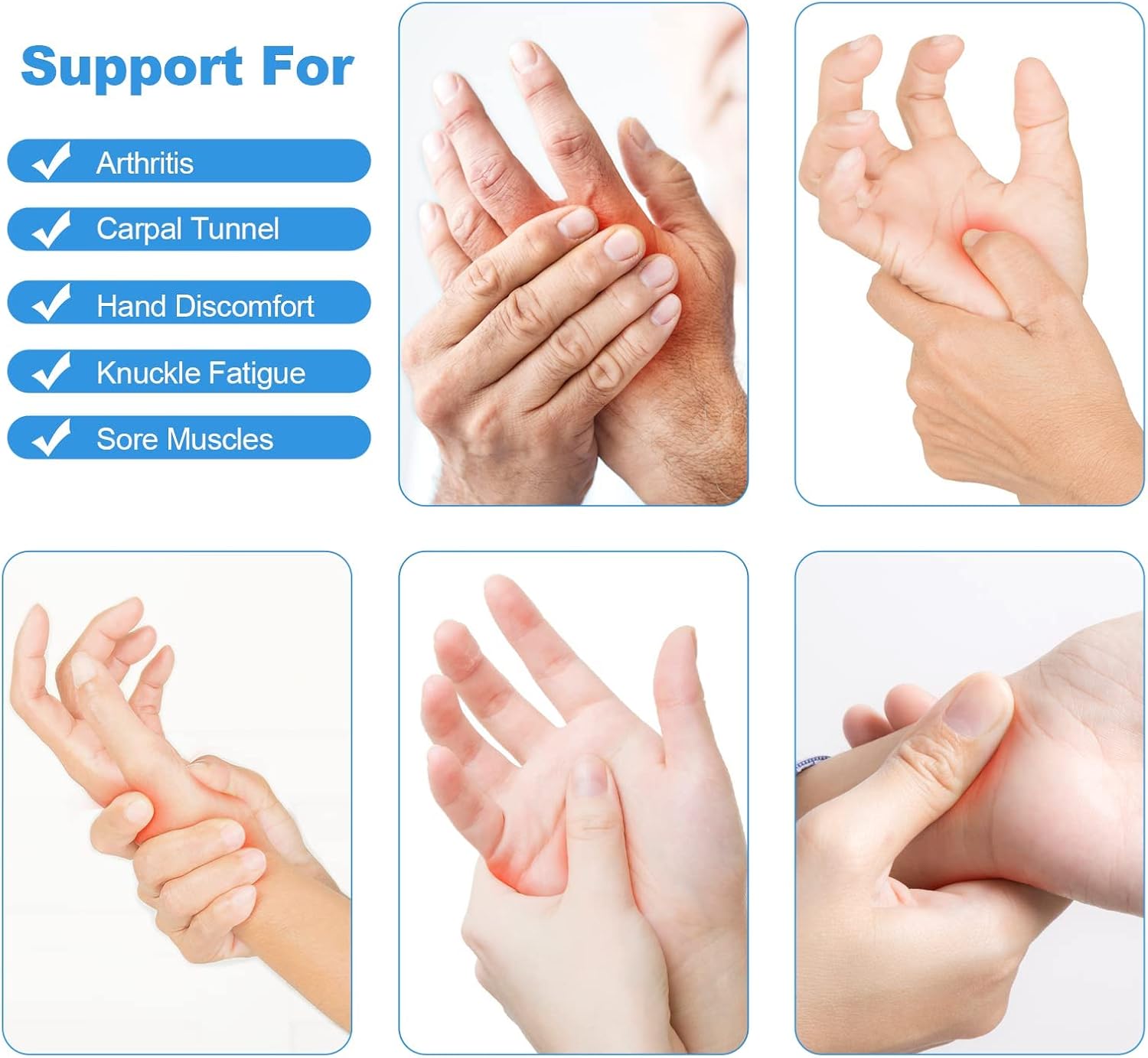 Guantes Anti-artritis ACWOO