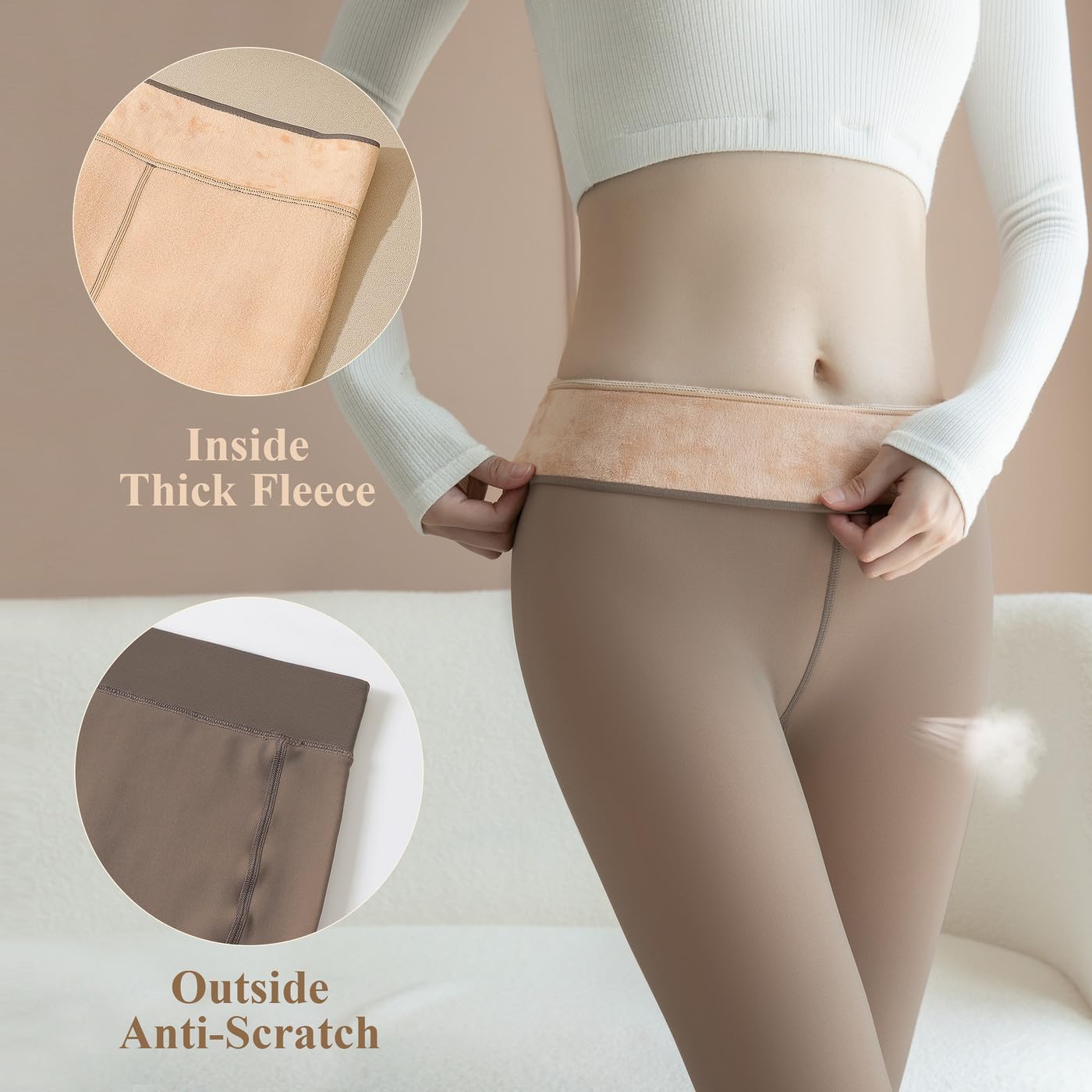 Medias térmicas mujer invierno