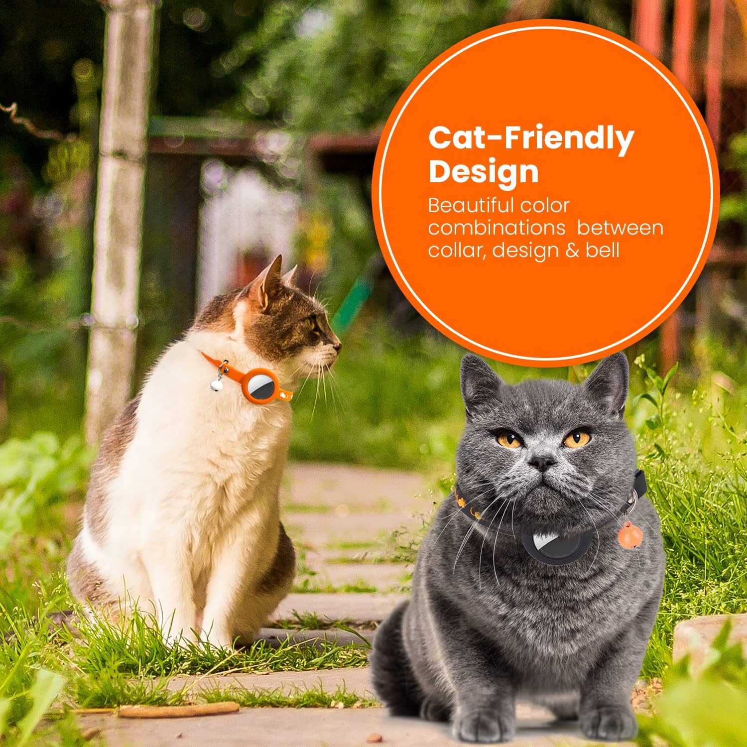 Collar Antiahogo para Gato con AirTag