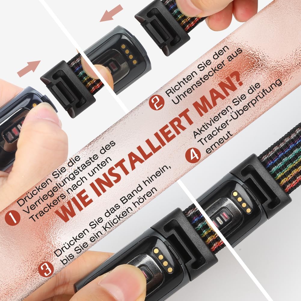 Correa de nailon para Fitbit