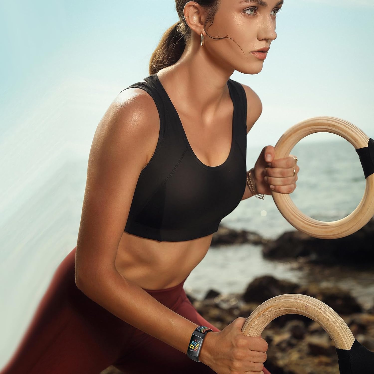 Correa de nailon para Fitbit