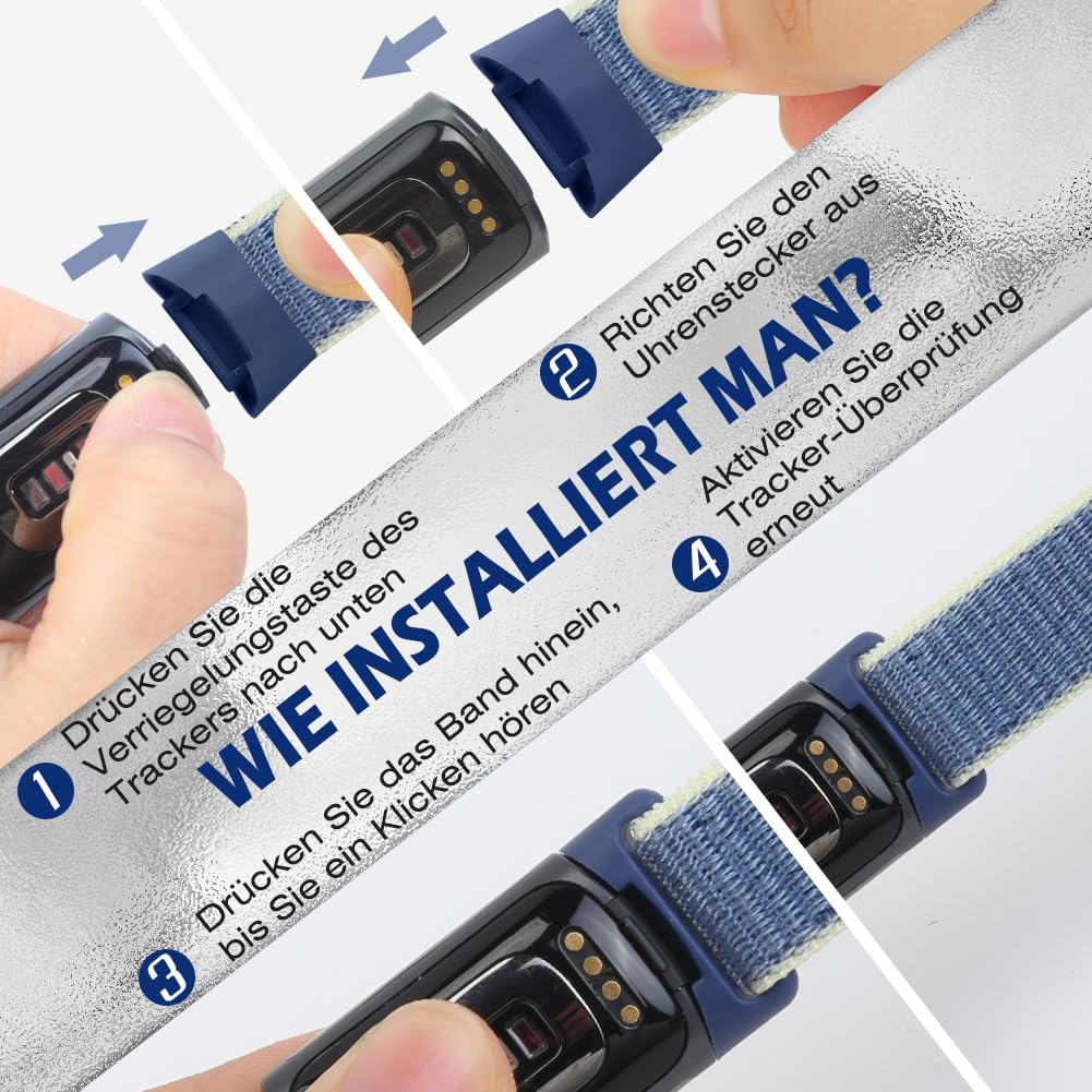 Correa de nylon para Fitbit Charge 5
