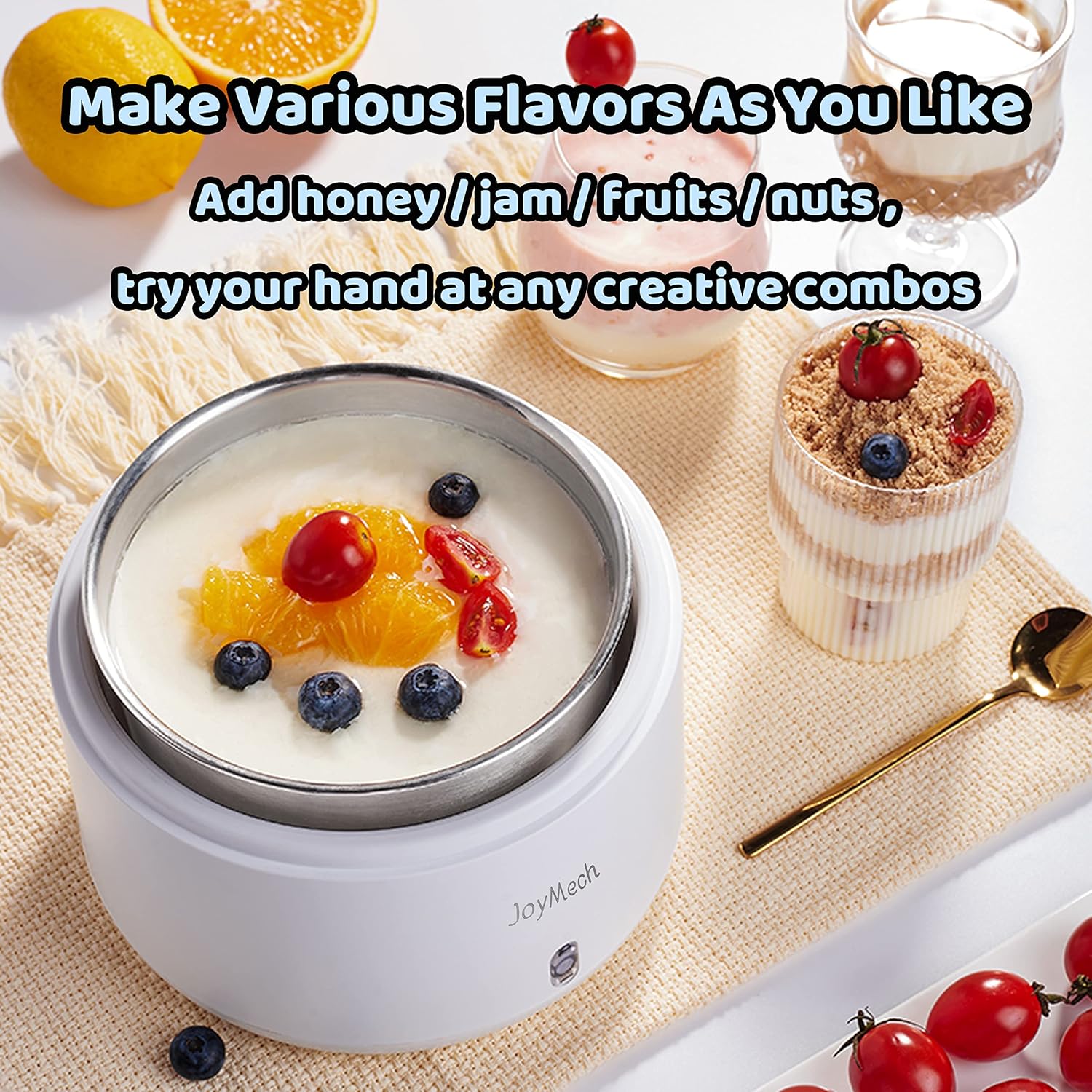 Yogurtera de Acero Inoxidable