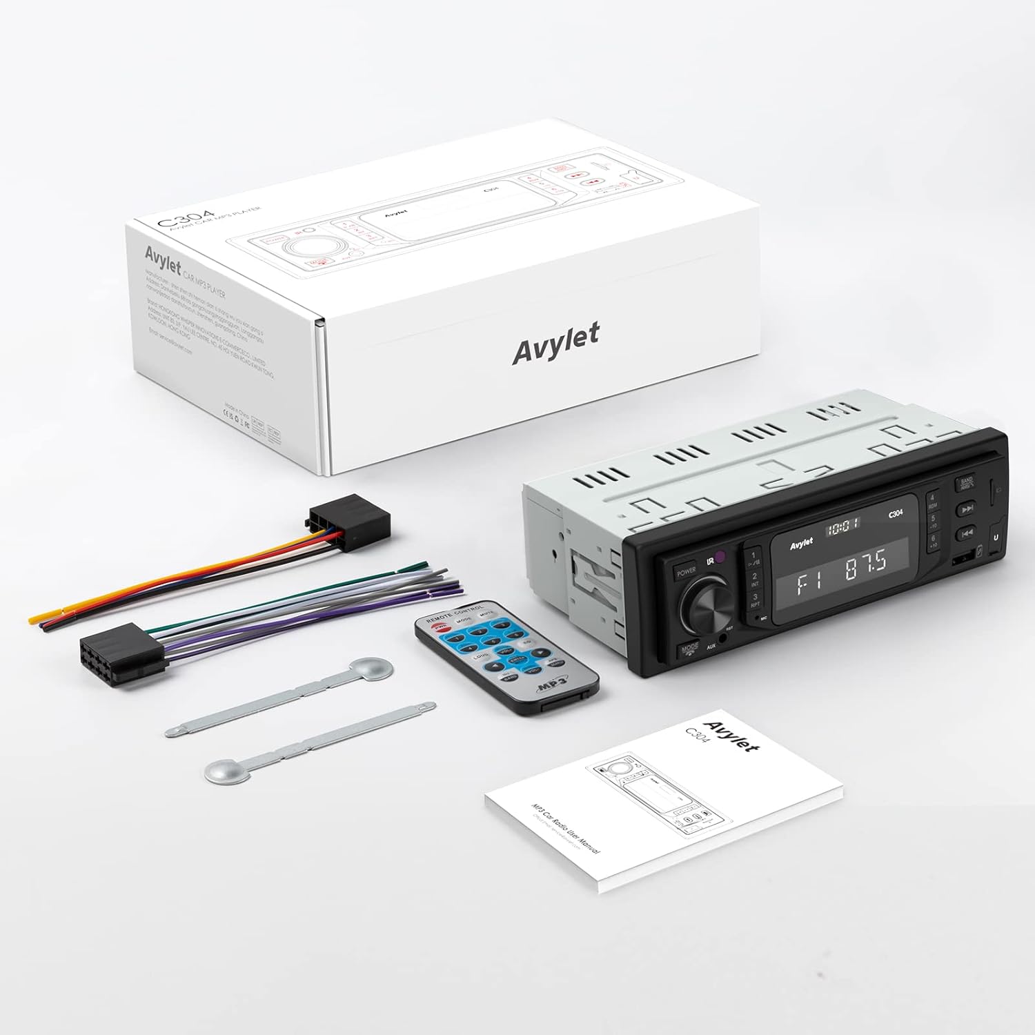 Autoradio Bluetooth 1DIN 60W