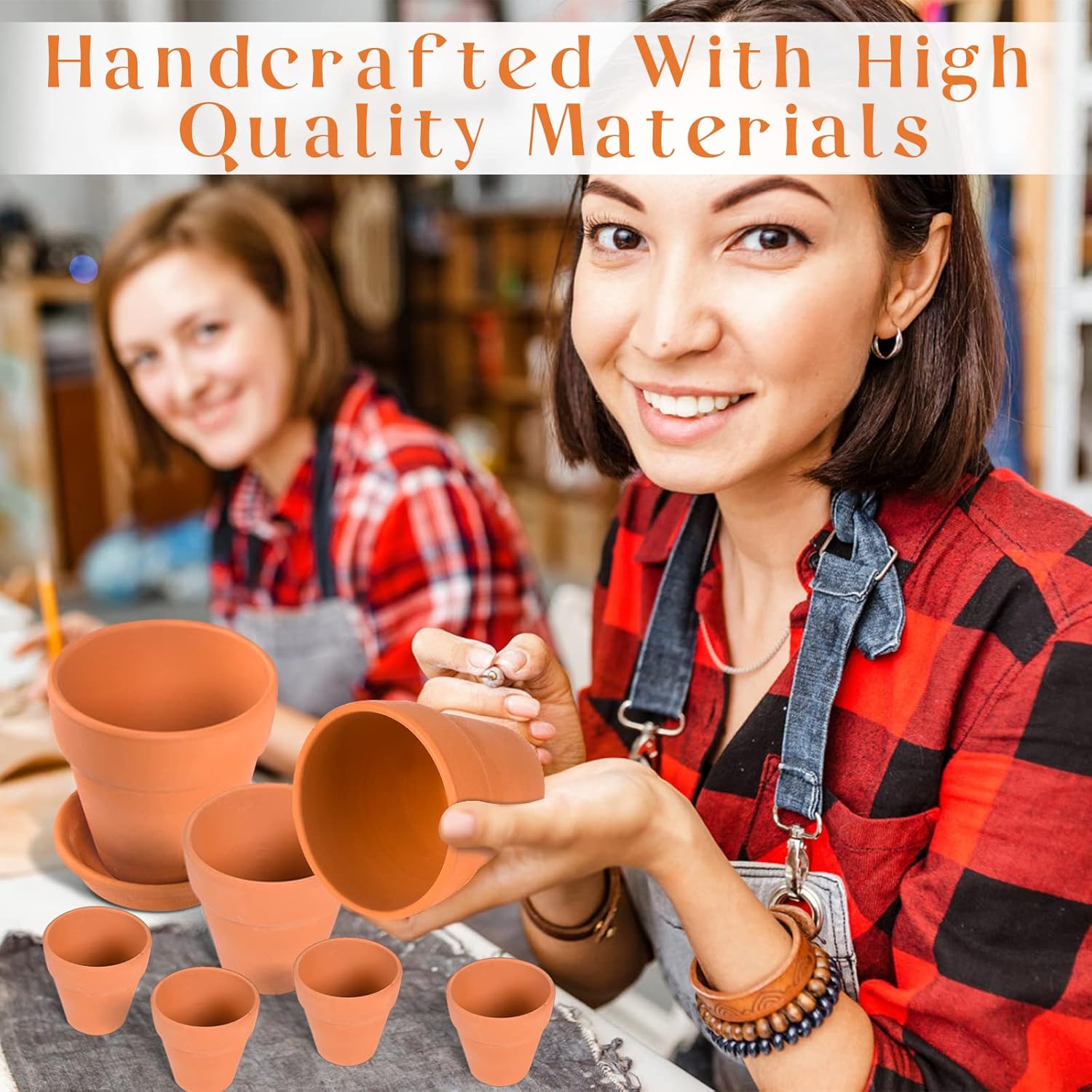 Mini Macetas de Terracota 16Pz