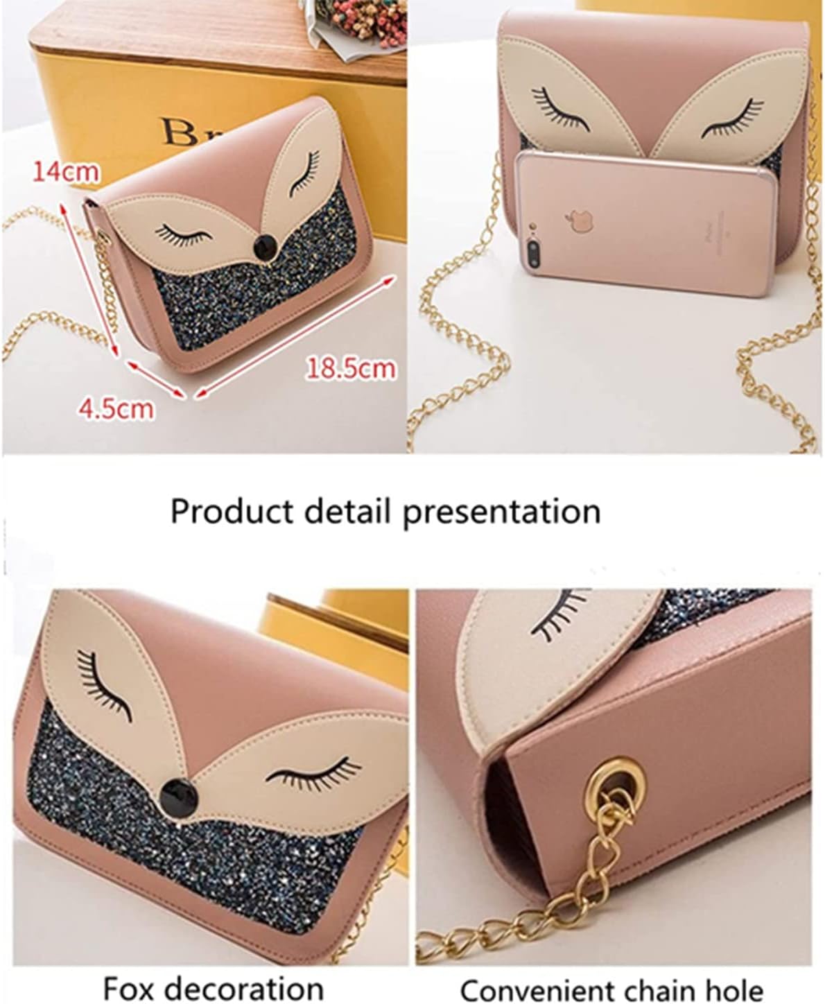 Bolso bandolera princesa niña