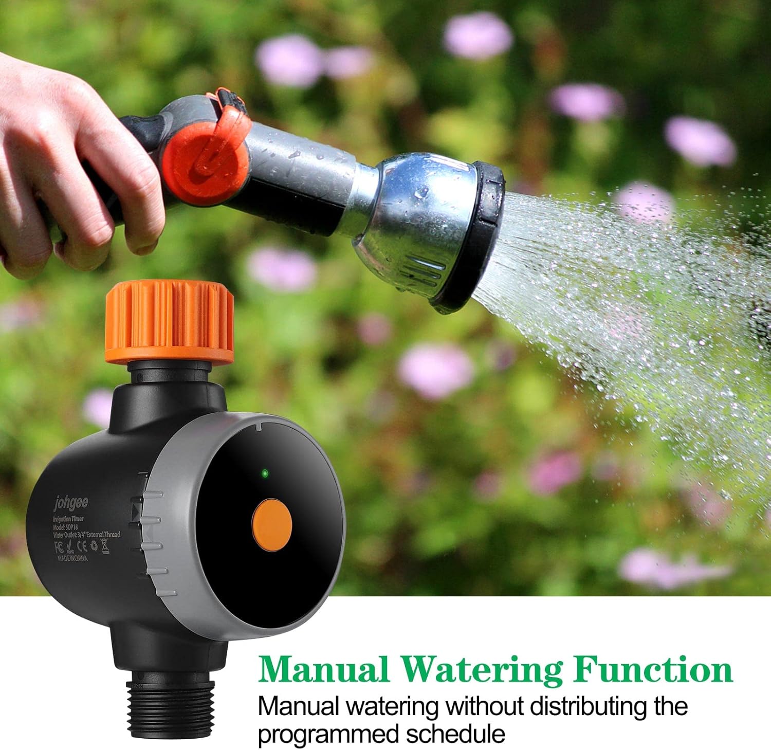 Temporizador de Agua Wifi/Bluetooth