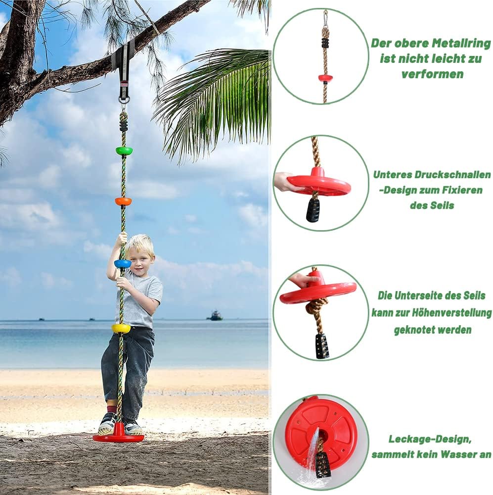 Columpio de Escalada con Plataforma