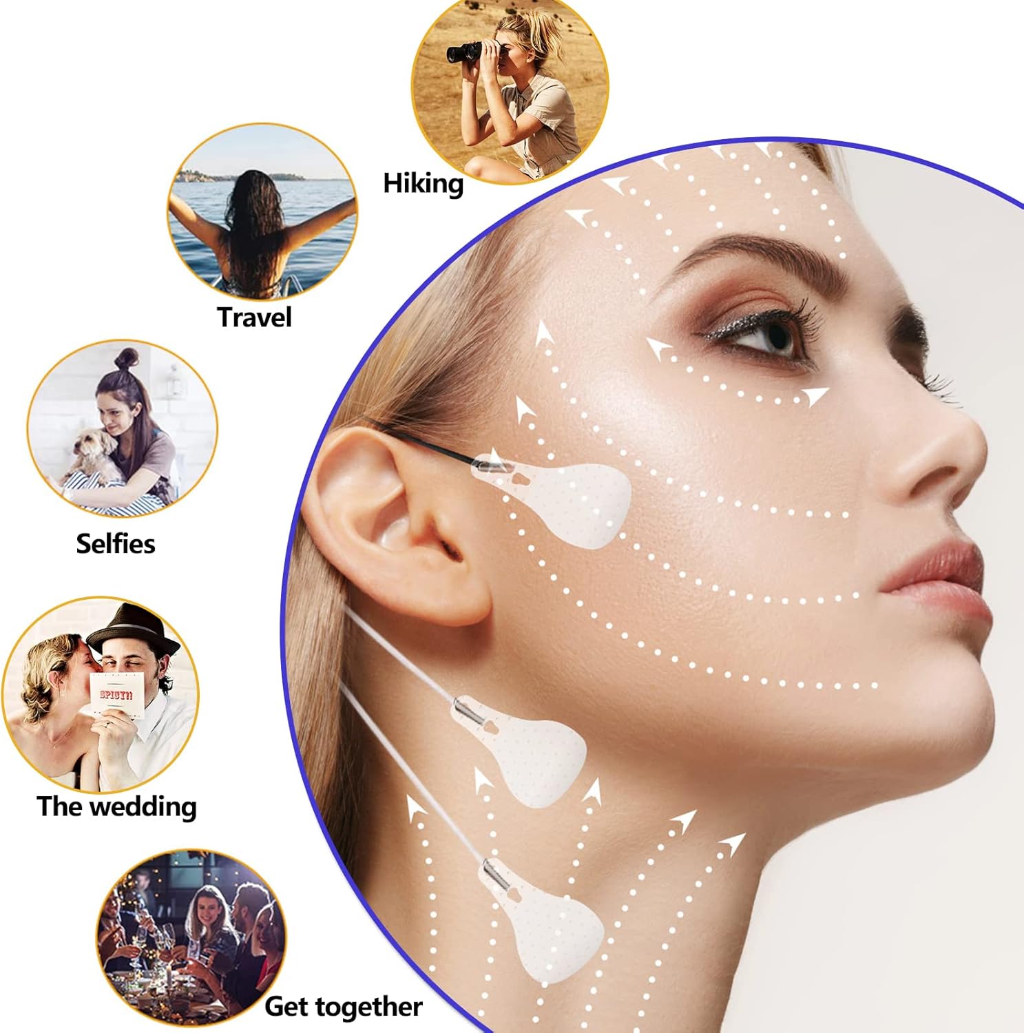 Cinta lifting facial invisible