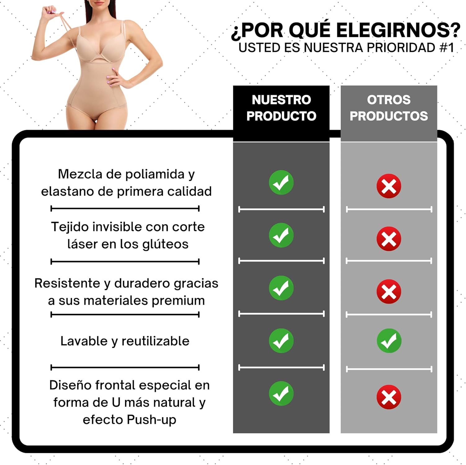 Faja reductor mujer nude L