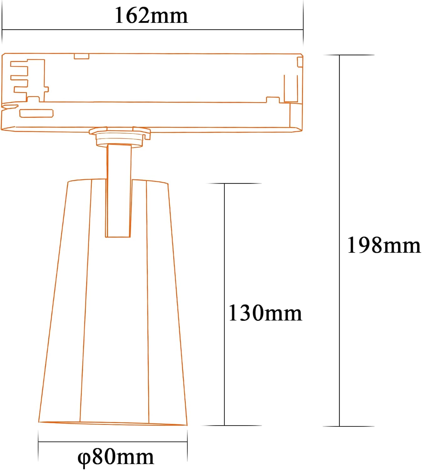 Foco LED 20W Trifásico 4000K