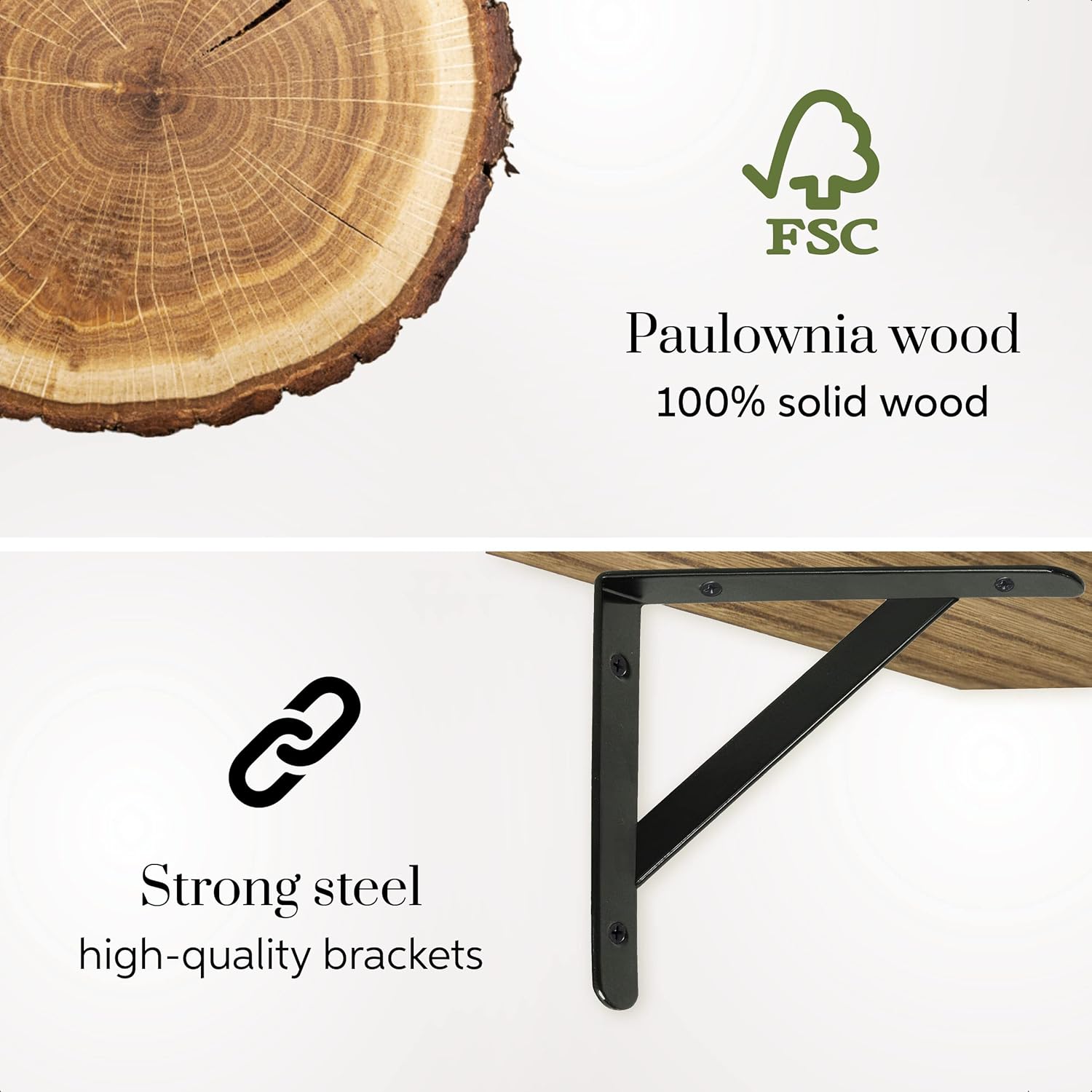 Estantes Esquinero de Madera
