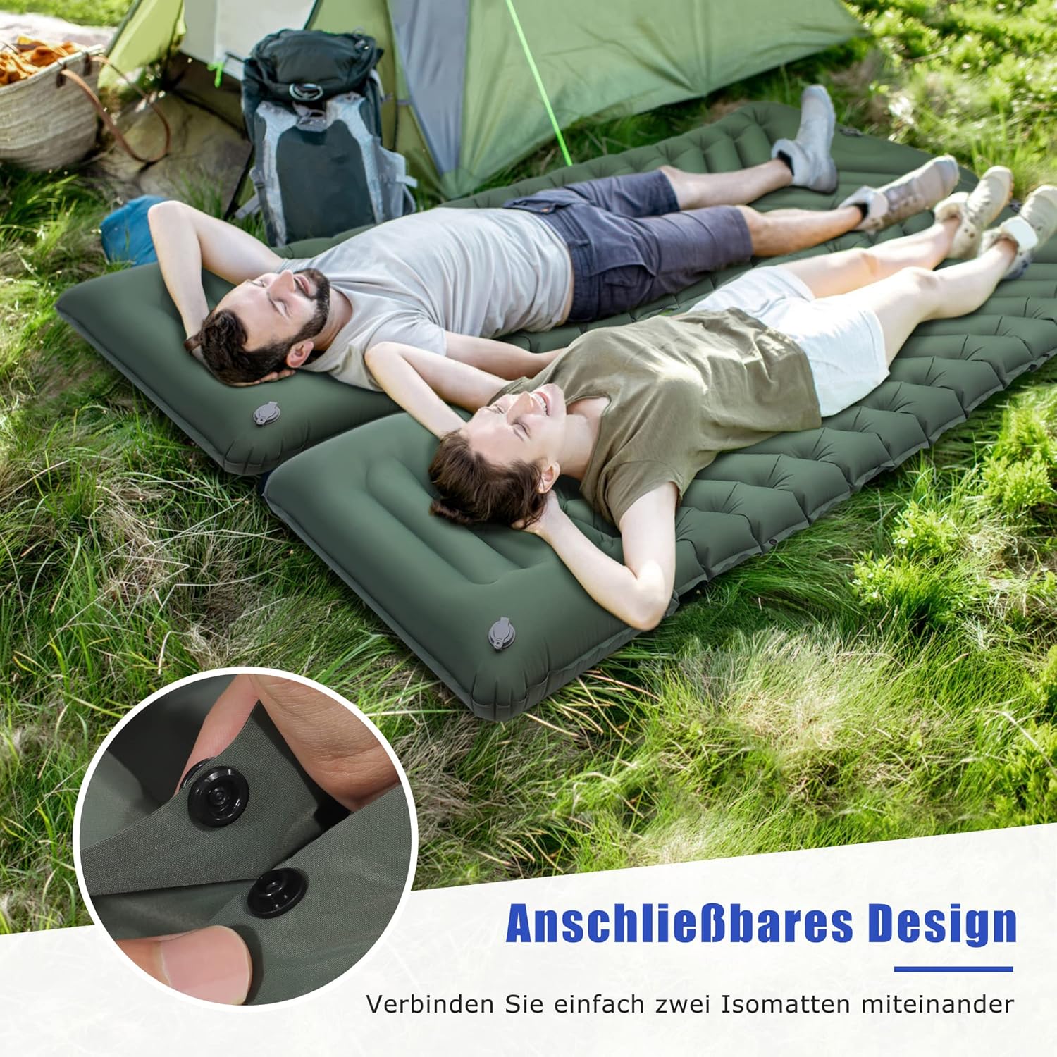 Colchoneta Camping Autoinflable