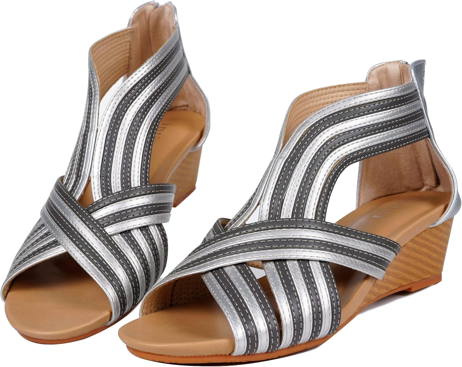 Sandalias Mujer Tacon Cuña Verano
